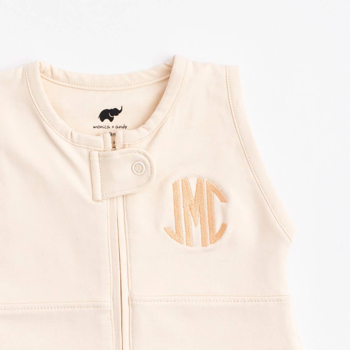 Monica + Andy - Wholesale Sleepsack - Baby - Organic Arms-Out Sleep Bag_Cream1