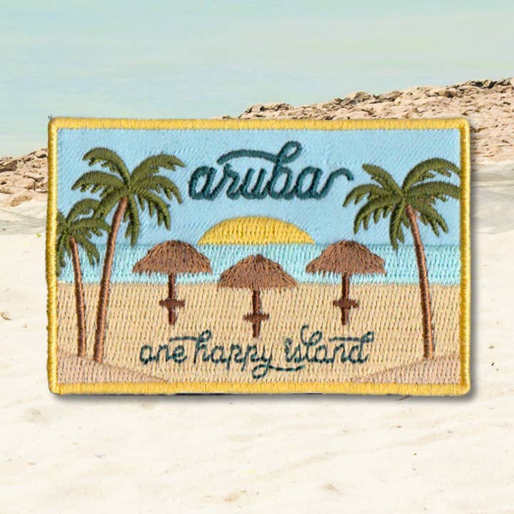 Aruba Patch for wholesale by Sunthing Studio
