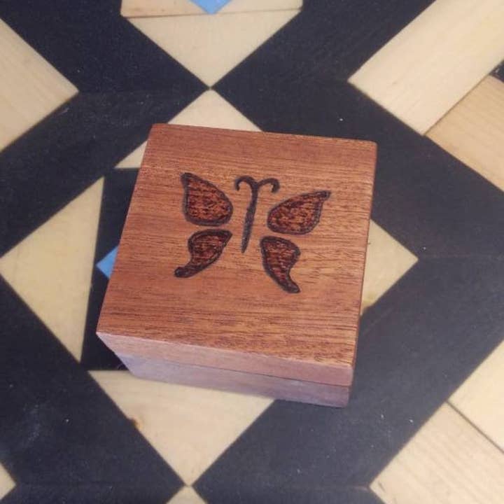 Canary Hill Works - Wholesale Jewelry Box/Organizer - Small Jewelry Box, Ring Box, Trinket Box, Butterfly