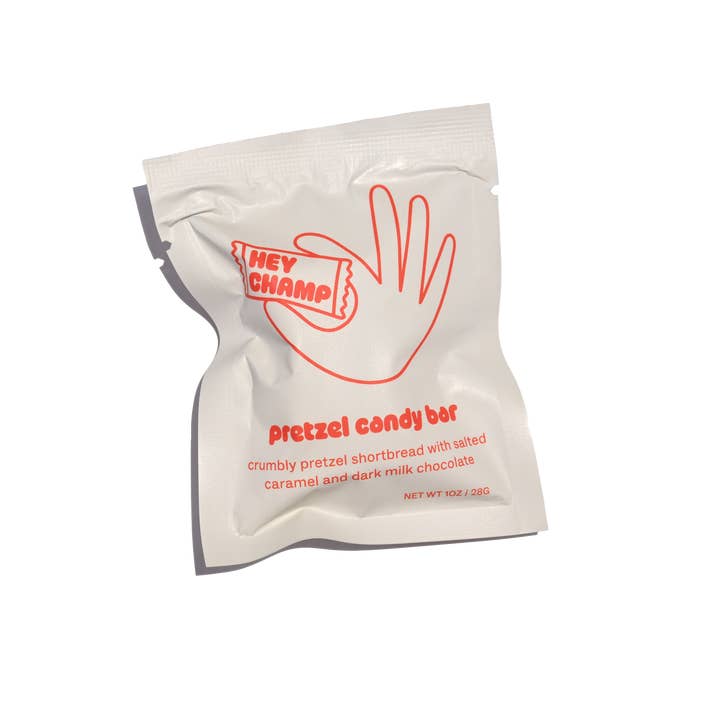 hey champ - Wholesale Chocolate Covered Sweets - pretzel case