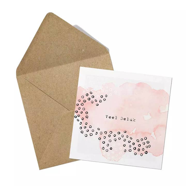 Greeting cards 10 pcs. Watercolour for wholesale by Fabrikten