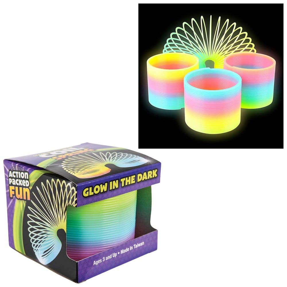 La Luna Bella - Toys - Wholesale Classic Toy - Kids - 3" (80MM) GLOW COIL SPRING LLB kids toys0