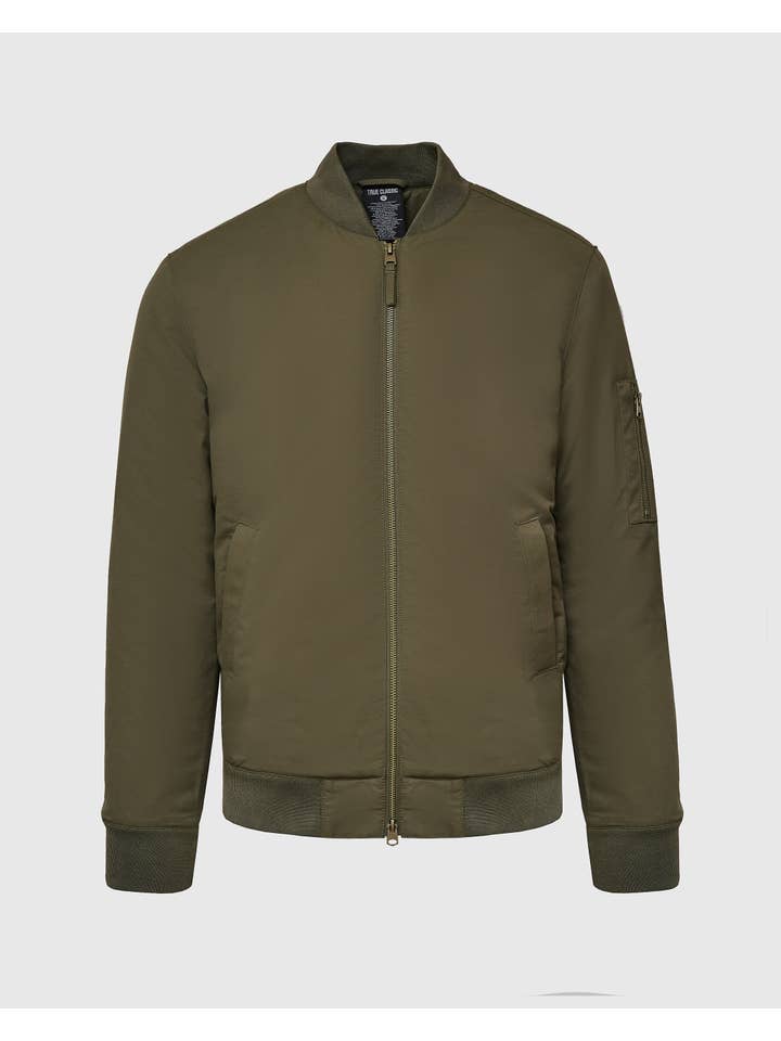 True Classic - Wholesale Bomber Jacket - Men's - Bomber Jacket | Army Green