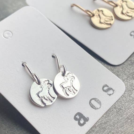 Moose Earrings for wholesale by AOS Metals