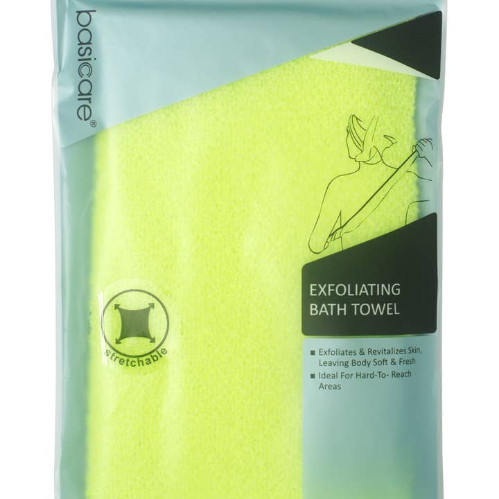 basicare - Vente Serviettes de bain - Serviette de bain exfoliante