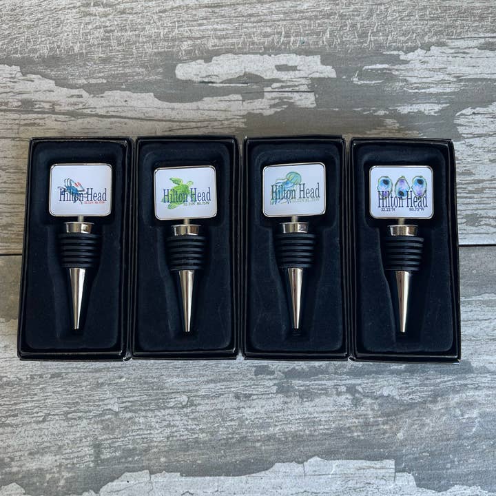 Tappi per vino Your Town per la vendita all'ingrosso da parte di Blue Poppy Designs