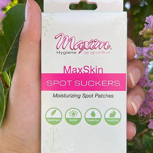 SpotSucker® Clear Acne/Pimple Patches, 4 Sheets of 10, 40ct for wholesale by Maxim Hygiene Products