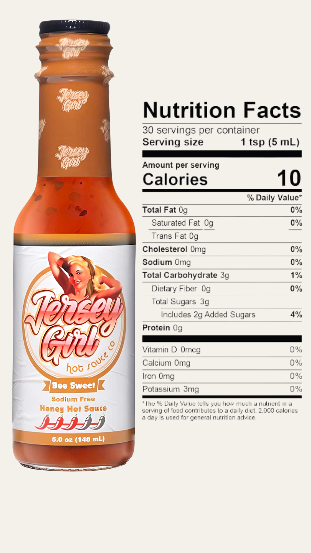 Jersey Girl Hot Sauce Company Inc - Wholesale Hot Sauce - Jersey Girl Bee Sweet Honey Hot Sauce – Ghost Pepper Spicy2