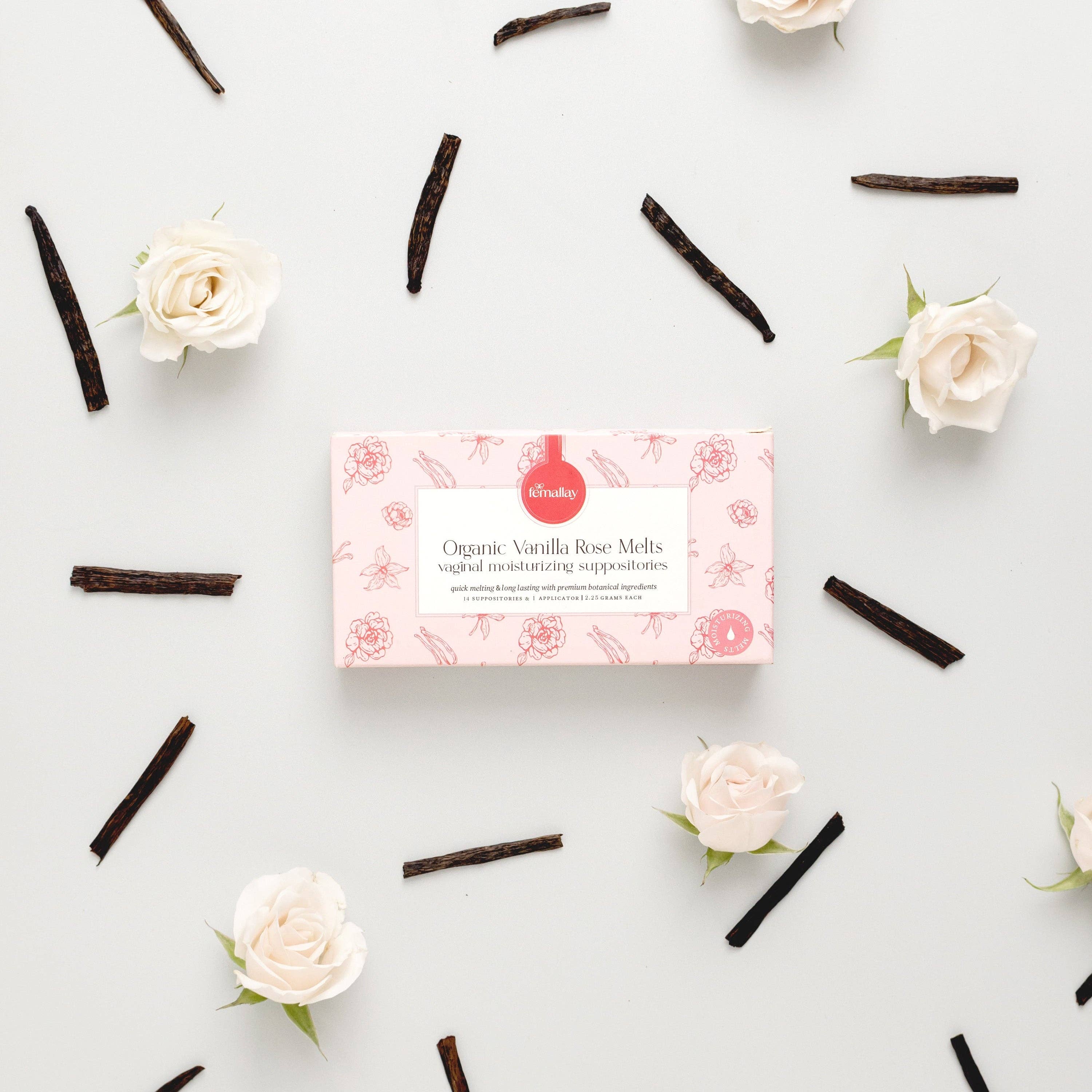 Femallay Inc – Lubrificante pessoal por atacado – Supositórios Orgânicos Hidratantes Vaginais para Intimidade20