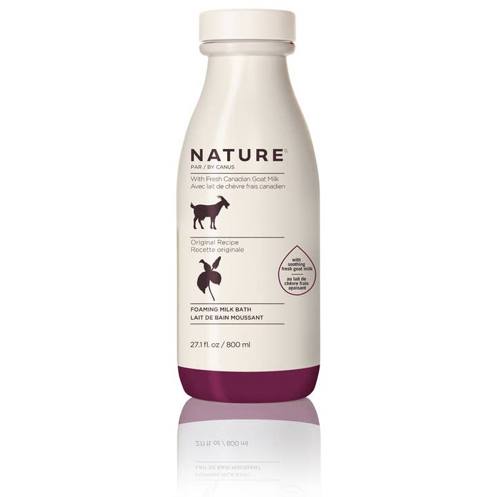 Nature Goat Milk Foaming Bath -Original Recipe - 27.1 fl. oz for wholesale by Nature by Canus