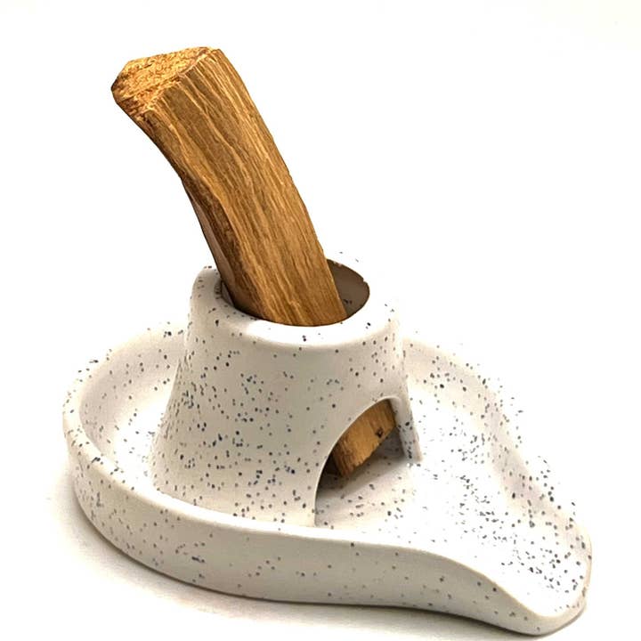 Palo Santo Ceramic burner 5"x2" for wholesale by Vrinda
