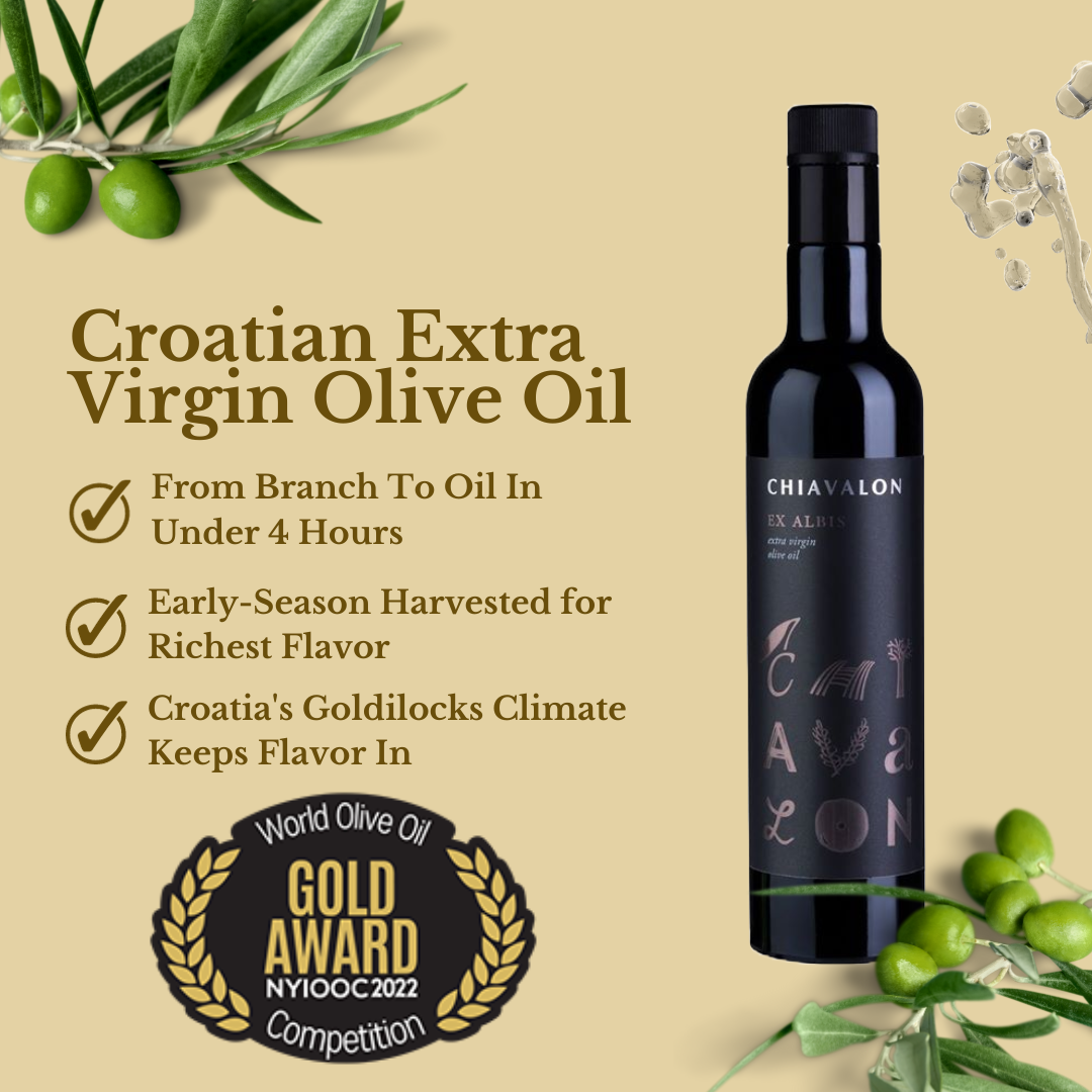 Drusk Trading Company - Wholesale Olive Oil - Croatian Extra Virgin Olive Oil | Chiavalon Ex Albis | High Polyphenol Olive Oil1