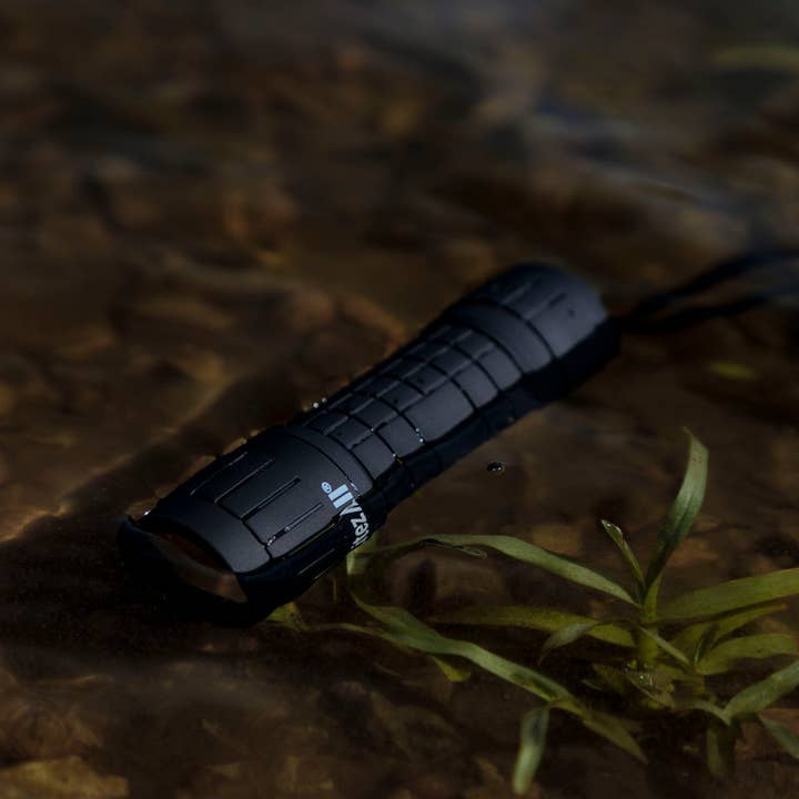 LitezAll - Wholesale Flashlight - LitezAll Rubber Coated Pocket Flashlight 2 Pack