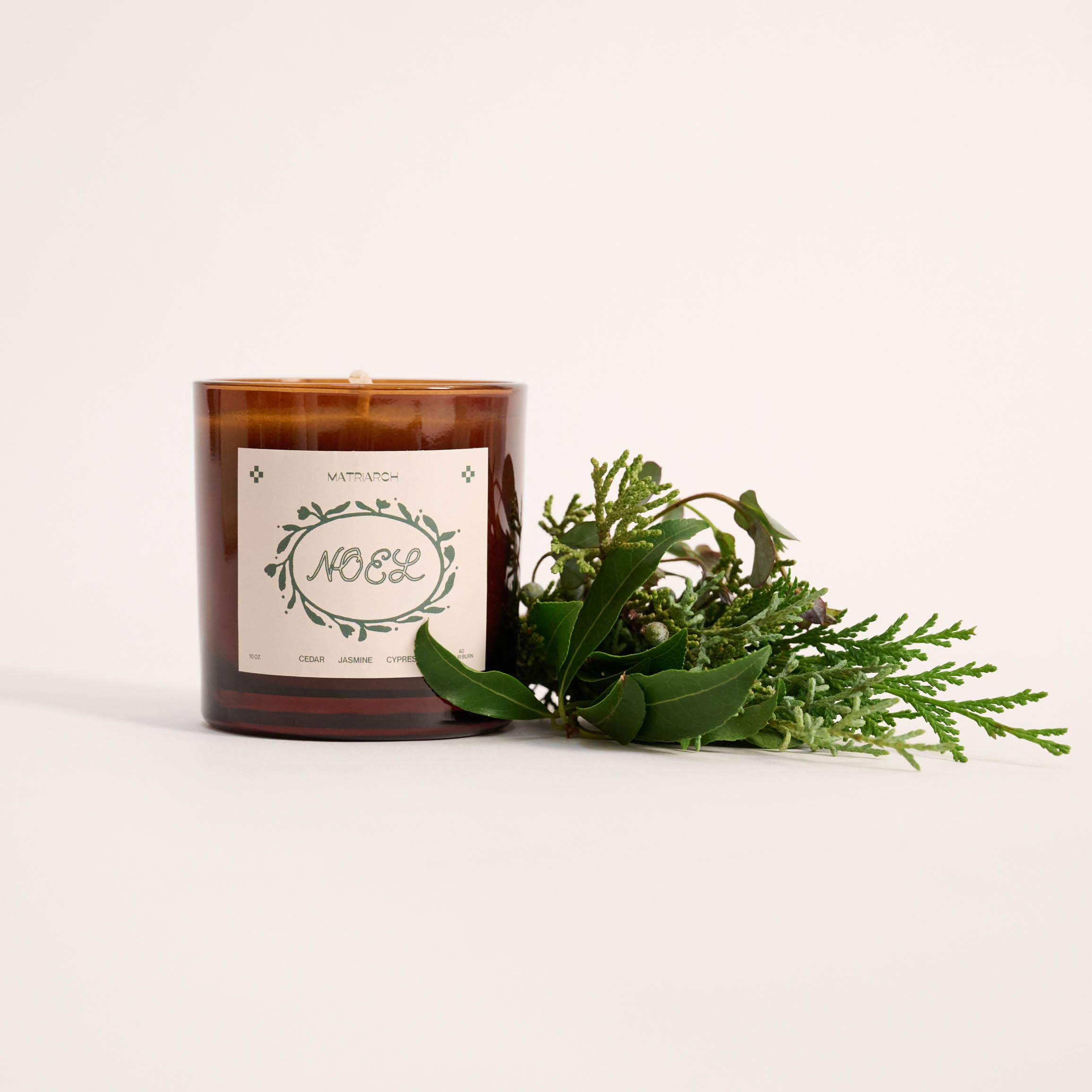 Matriarch - Wholesale Jar/Filled Candle - Matriarch Holiday Candle- Noel -Green Label3