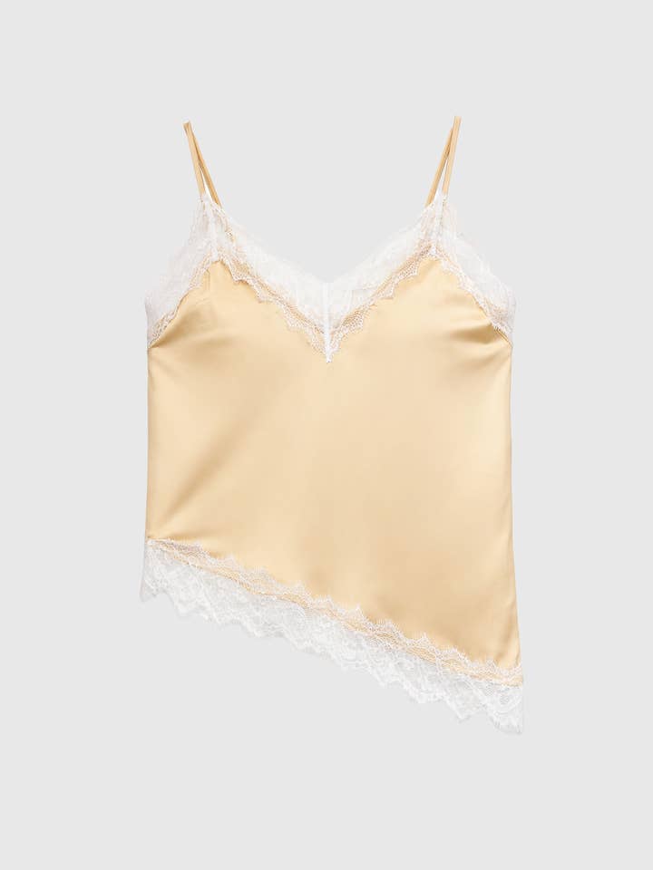 DEBARDEUR ALEXANE jaune pour la vente par An'ge