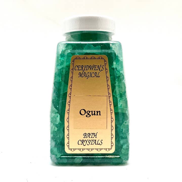 Ogun Bath Salts - Orisha, Santeria, Warrior, Innovation for wholesale by Ceridwen’s