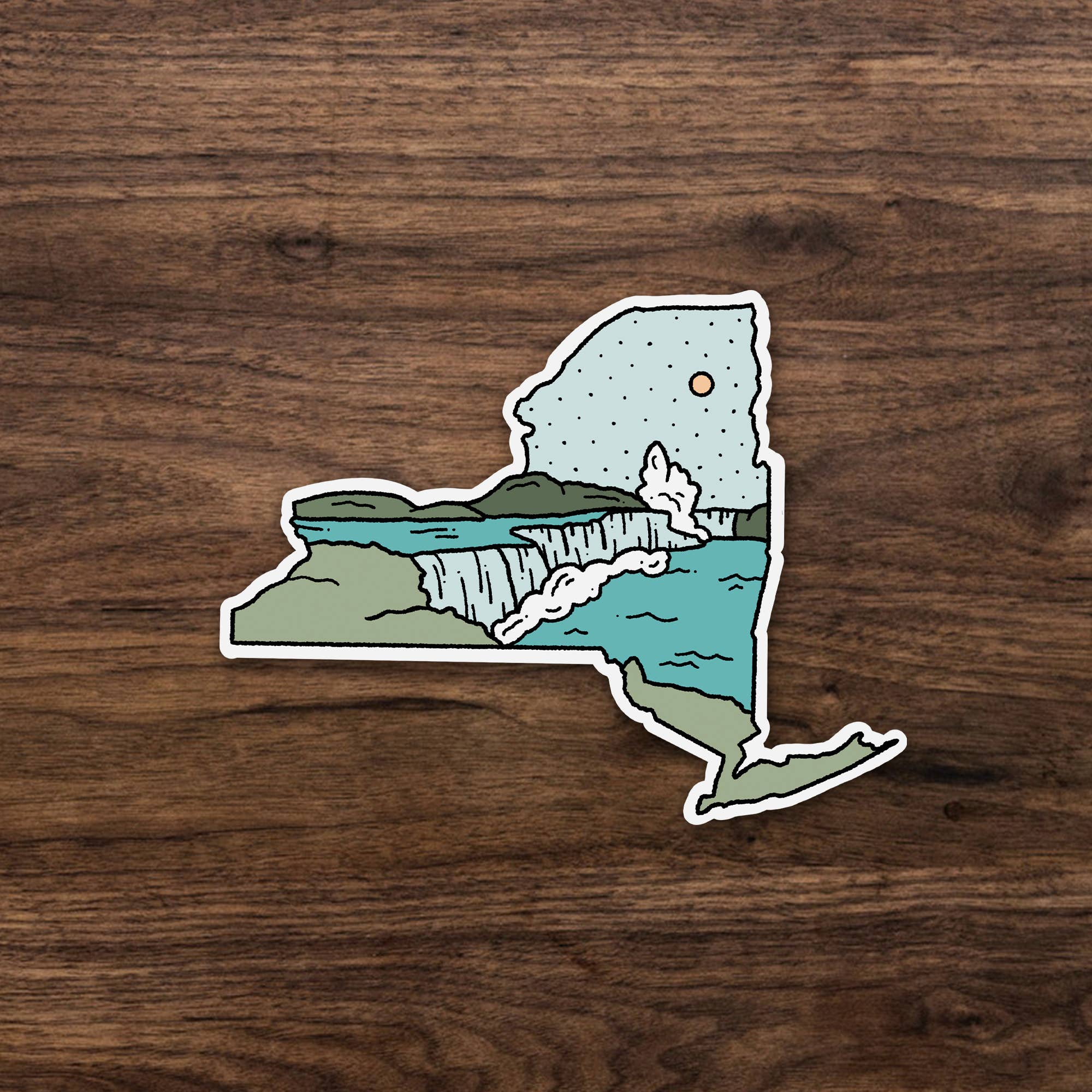 The XPLR More Collective - Wholesale Sticker - State Stickers (All 50 States available!)34