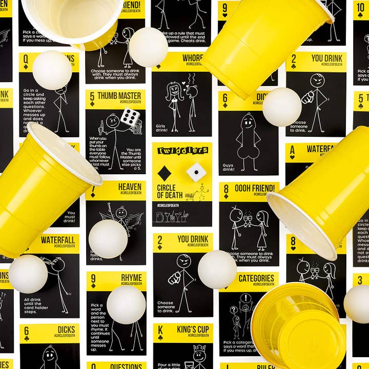 The Twiddlers - Wholesale Card Game - Let's Get Trollied: 10 Greatest Drinking Party Games