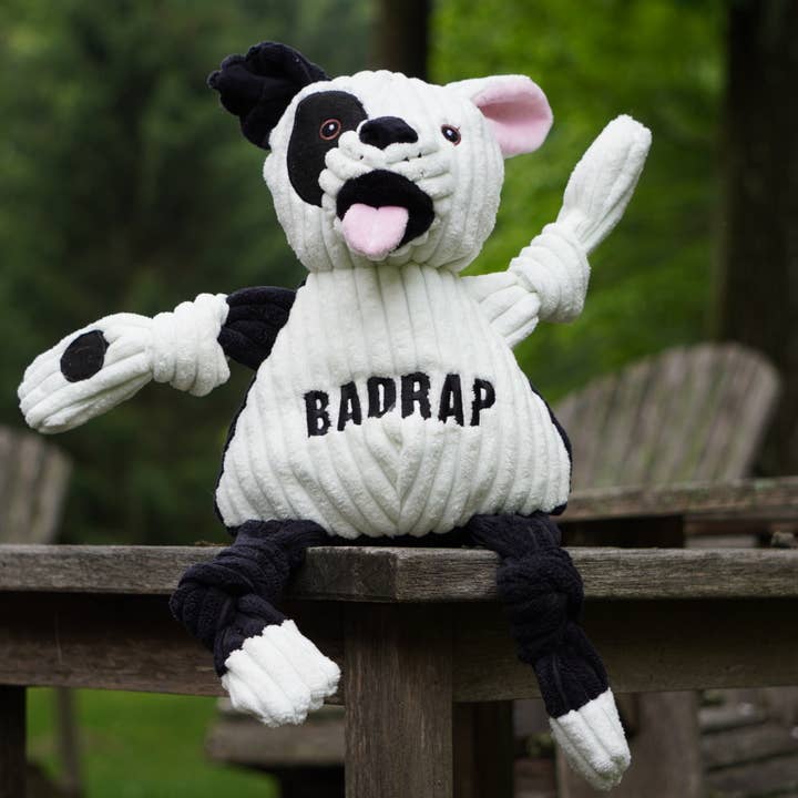 HuggleGroup – Großhandel Plüschtier – Hund – Bad Rap, Jonny Justice Knottie® Hundespielzeug aus Plüsch6