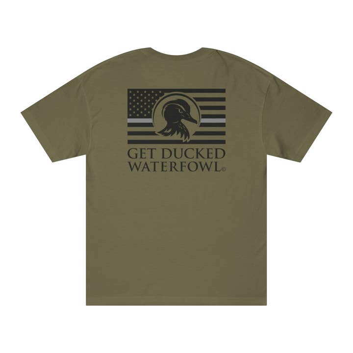 Patriot Edition - Thin Grey Line *Printed in-house. Never outsourced* for wholesale by Get Ducked Waterfowl