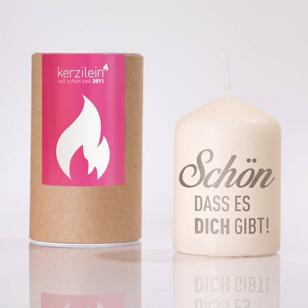 Flämmchen, grigio, «Bello che tu esista» per la vendita all'ingrosso da parte di Mea-Living