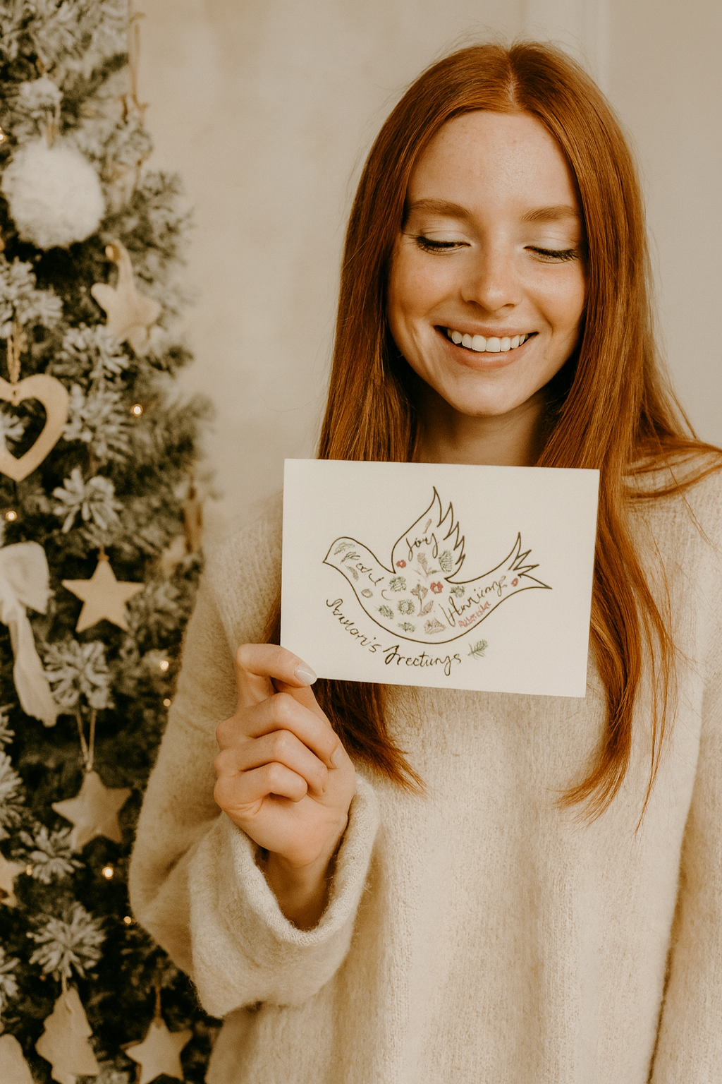 Tall Order – Conjunto de notas por atacado – Pack de Cartões de Natal Dove - multipack, Boas Festas4