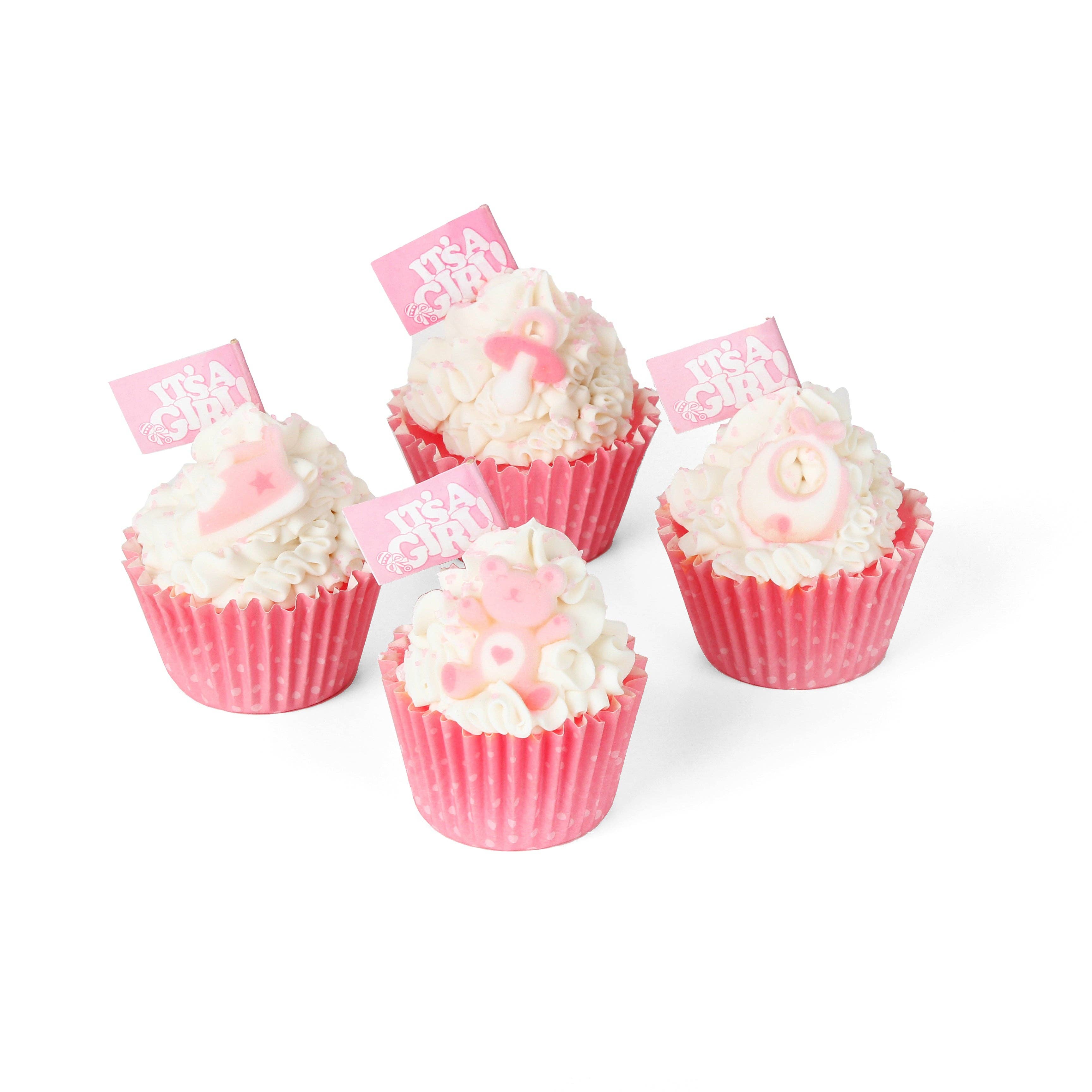 Olliepop - Wholesale Bar Soap - Handmade It's a Girl Cupcake Soap