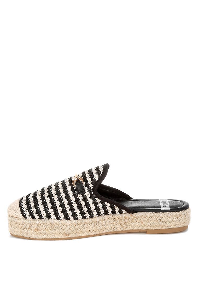 Rag Company - Wholesale Mules - Women's - Himari Raffia Slip-On Mules2