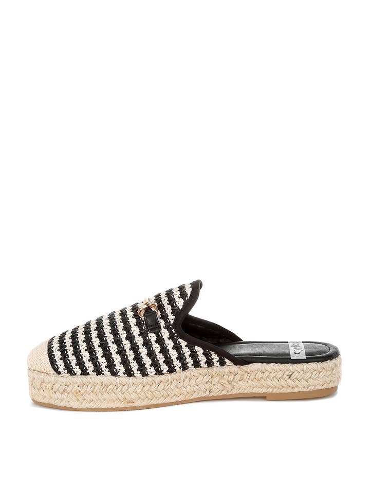Rag Company - Wholesale Mules - Women's - Himari Raffia Slip-On Mules2