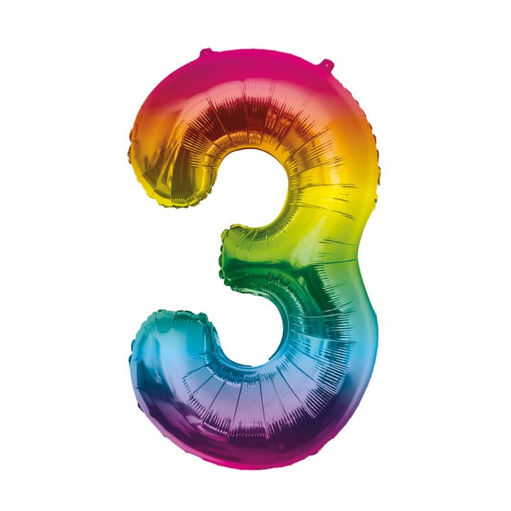 PD Party – wholesale Balloon – Foil Balloon 86 cm- no.3 Rainbow0