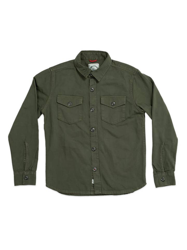 Bull Denim Mission Shirt for wholesale by Iron & Resin