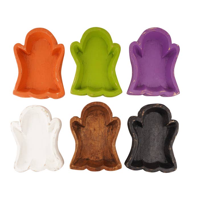 Bol à pâte Ghost, 8 x 10 Boo Designs-Candle Ready-Ghost pour la vente par My Amigos Imports