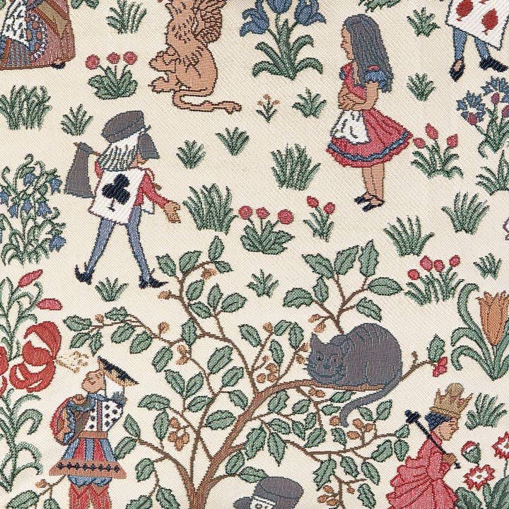 Signare Tapestry - Wholesale Fabric - Charles Voysey Alice in Wonderland - Fabric for Upholstery