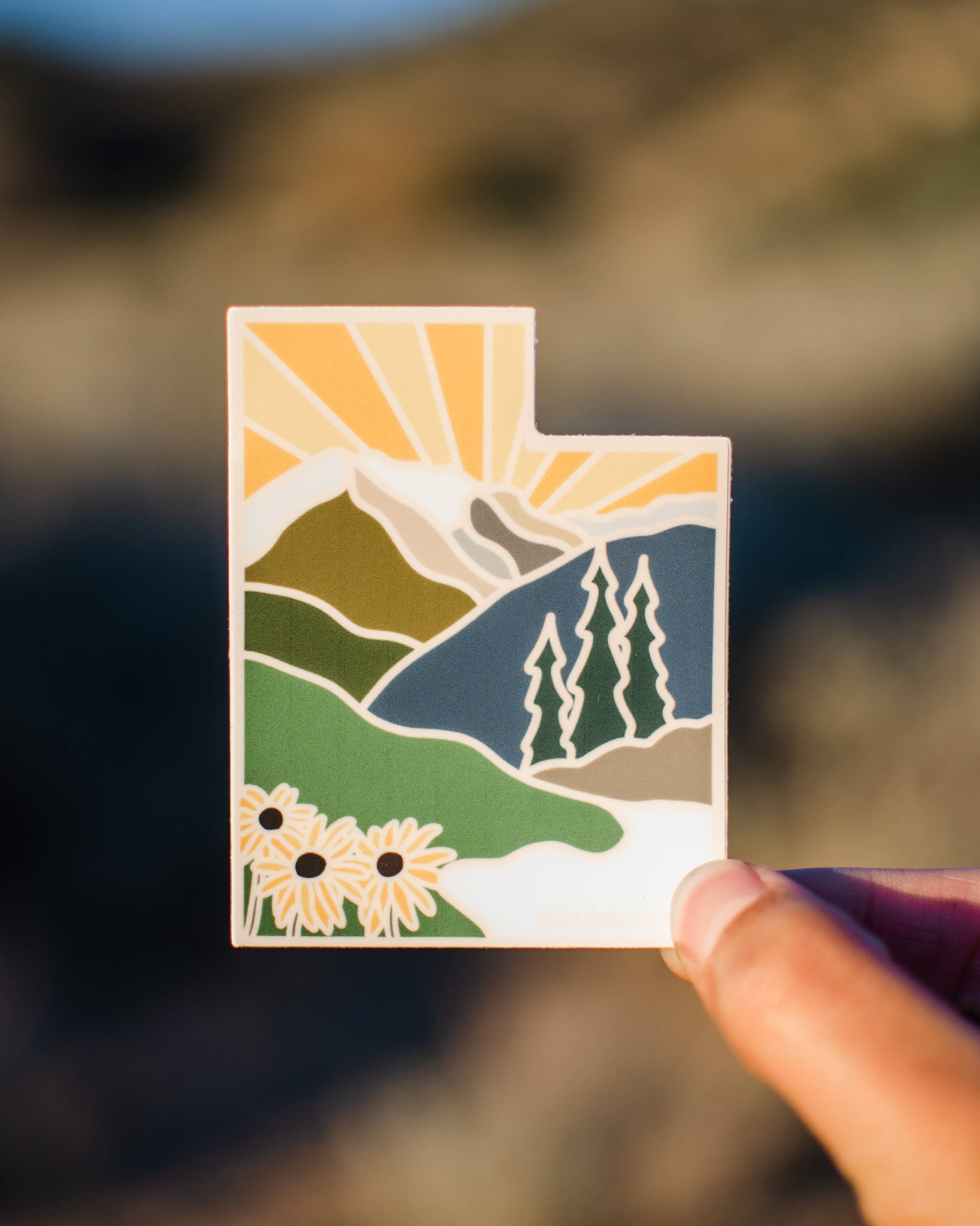 Roaming Heart – Großhandel Aufkleber – Utah Wilderness | Aufkleber6