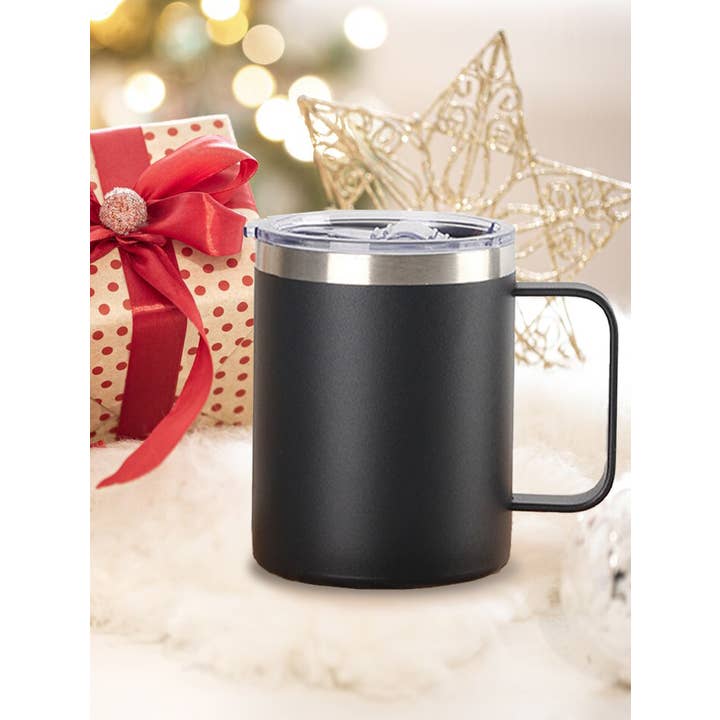 42POPS - Wholesale Coffee Mug - ..SI-27089 12 Oz Rambler Stainless Steel Thermal Mug