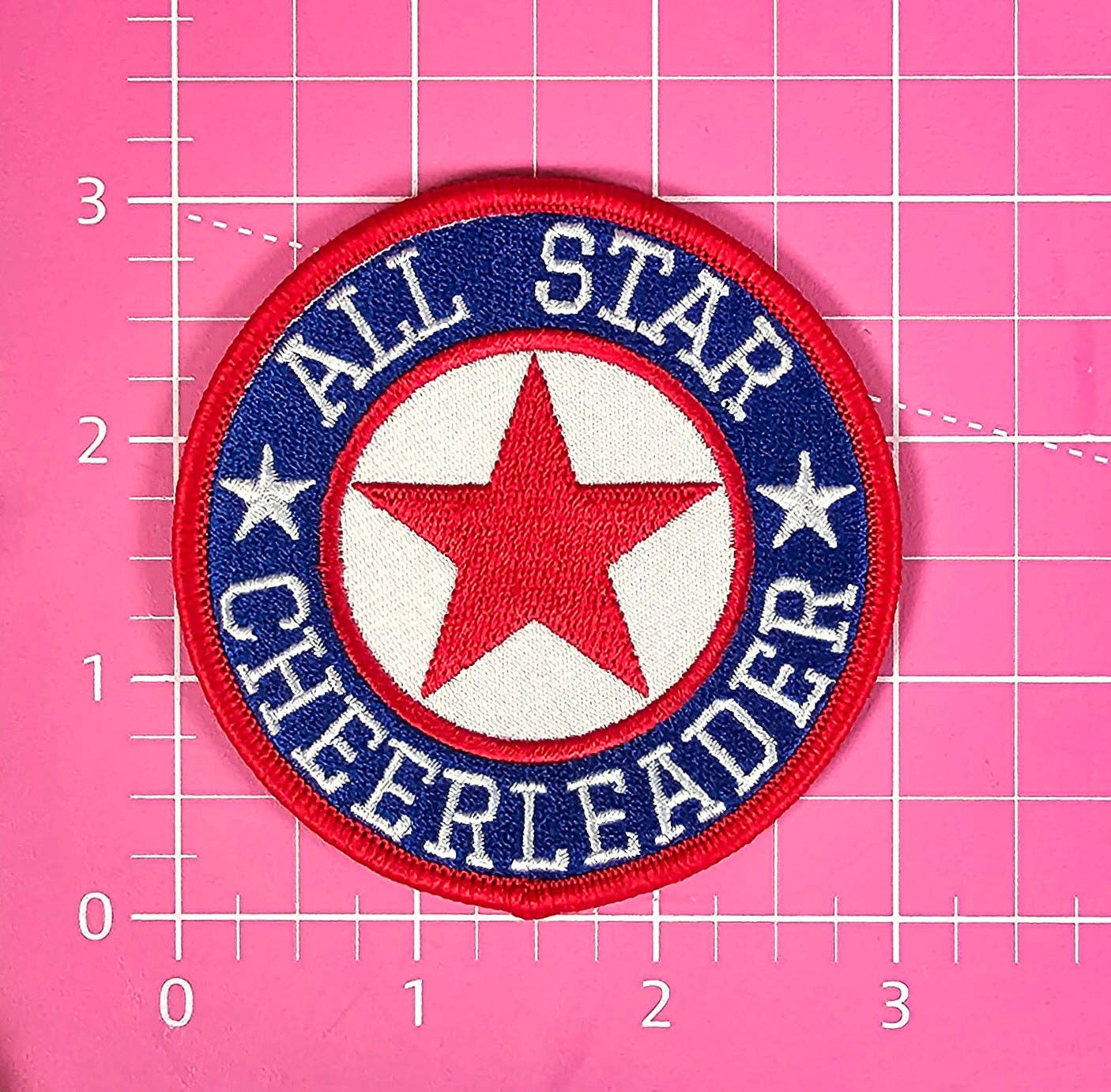 Scratch Decor - Wholesale Patch - ALLSTAR Cheerleader Comp Star Embroidery Iron On Patch1
