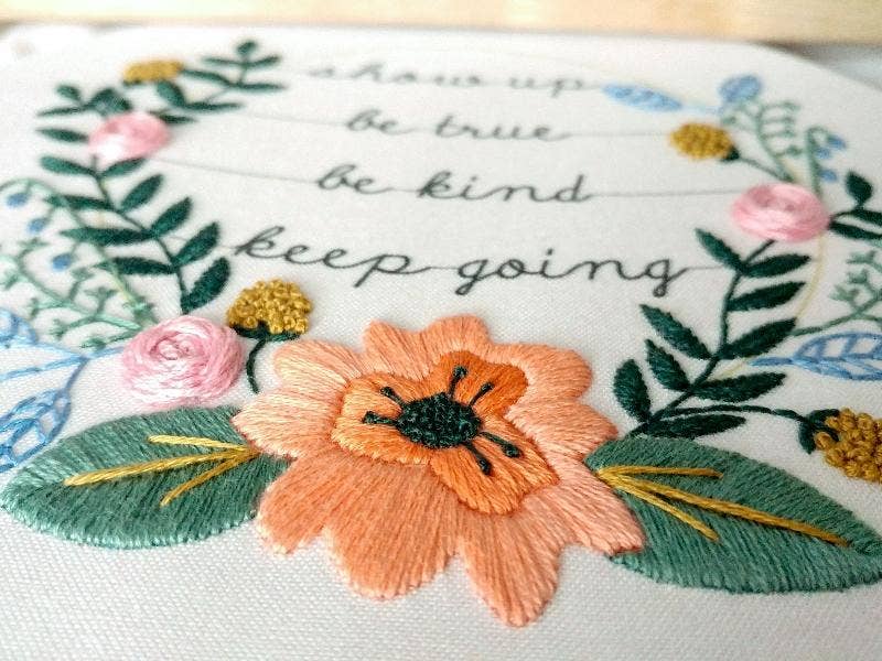 cozyblue handmade - Wholesale Embroidery/Cross Stitch Supplies - show up embroidery kit3