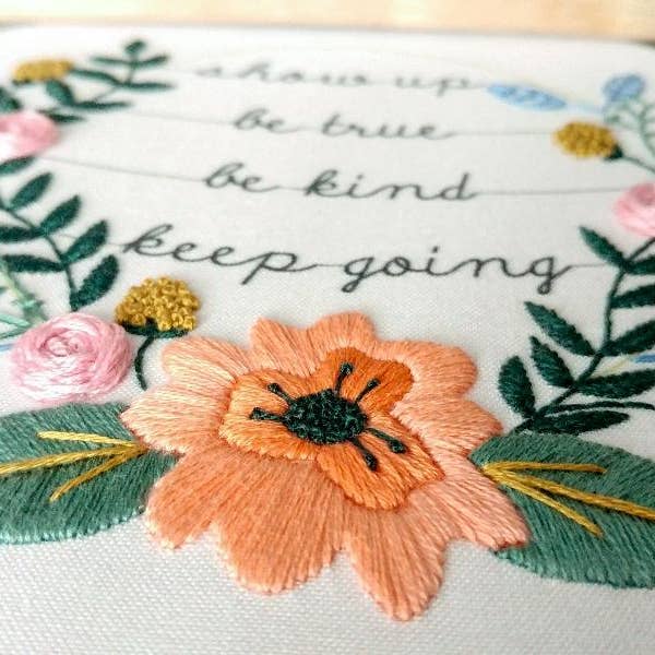 cozyblue handmade - Wholesale Embroidery/Cross Stitch Supplies - show up embroidery kit3