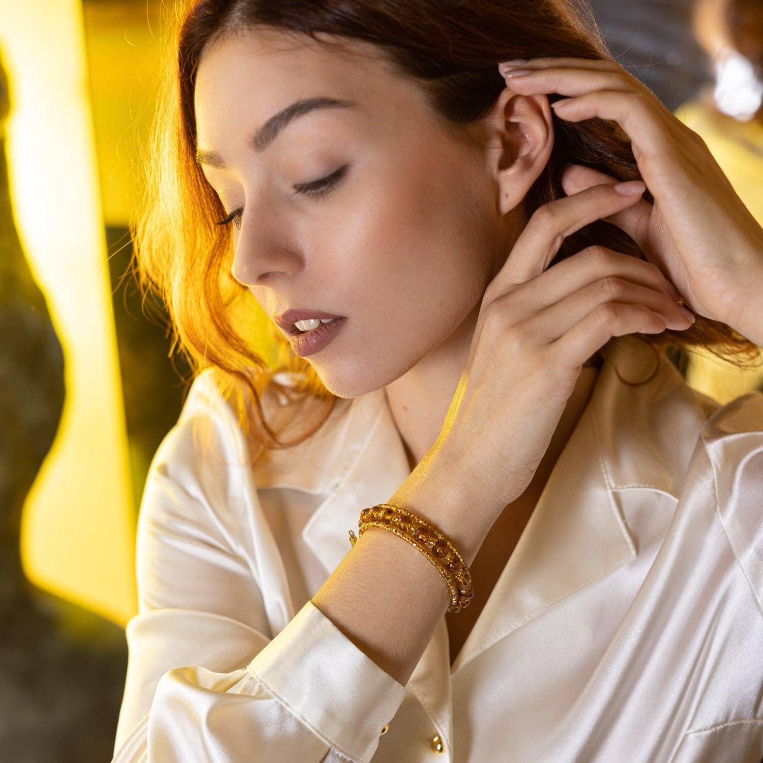 ALBATROS S.R.L. - Wholesale Beaded Bracelet - REZZONICO bracelet in Murano glass beads fashion gift idea elegant jewelry11