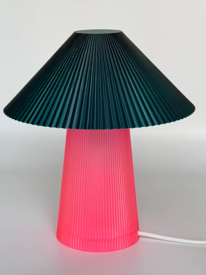 Straight shroom Table Lamp for wholesale by Coast Fig