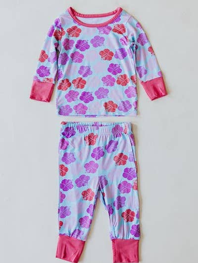 Keiki Pajamas - Hibiscus for wholesale by Wings Hawaii