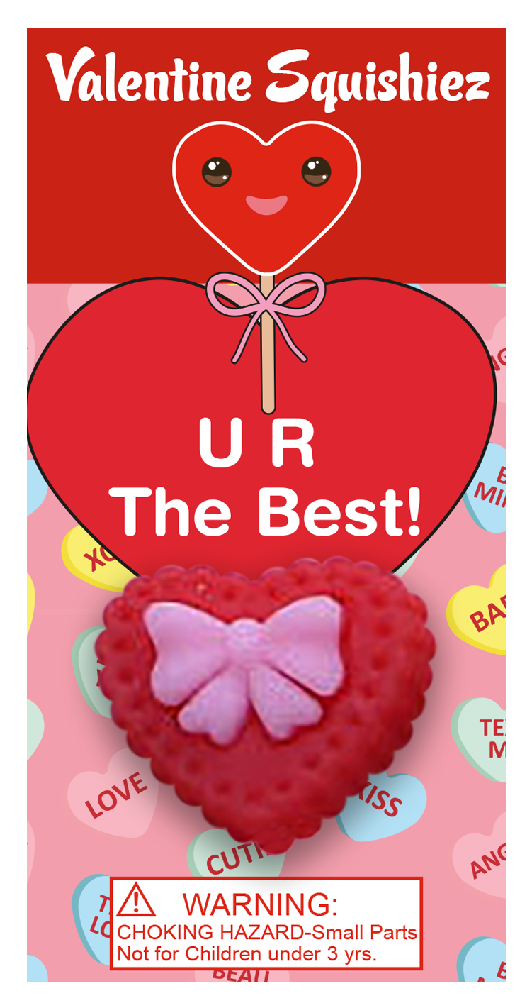 Zorbitz - Wholesale Squishy Toy - Kids & Baby - Zorbitz Super Squishy Valentine Squishiez10