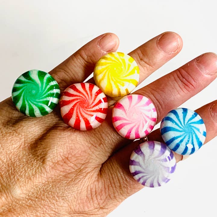 Anello Menta Starlight - Gioielli Caramelle per la vendita all'ingrosso da parte di Glitterlimes