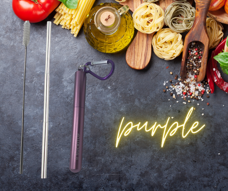 Suck It Up Straws - Vente Paille - Pailles métalliques télescopiques avec étui pour porte-clés et brosse de nettoyage67