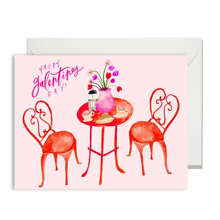 Joyeuse fête des Galentines pour la vente par Shannon Kirsten Illustration