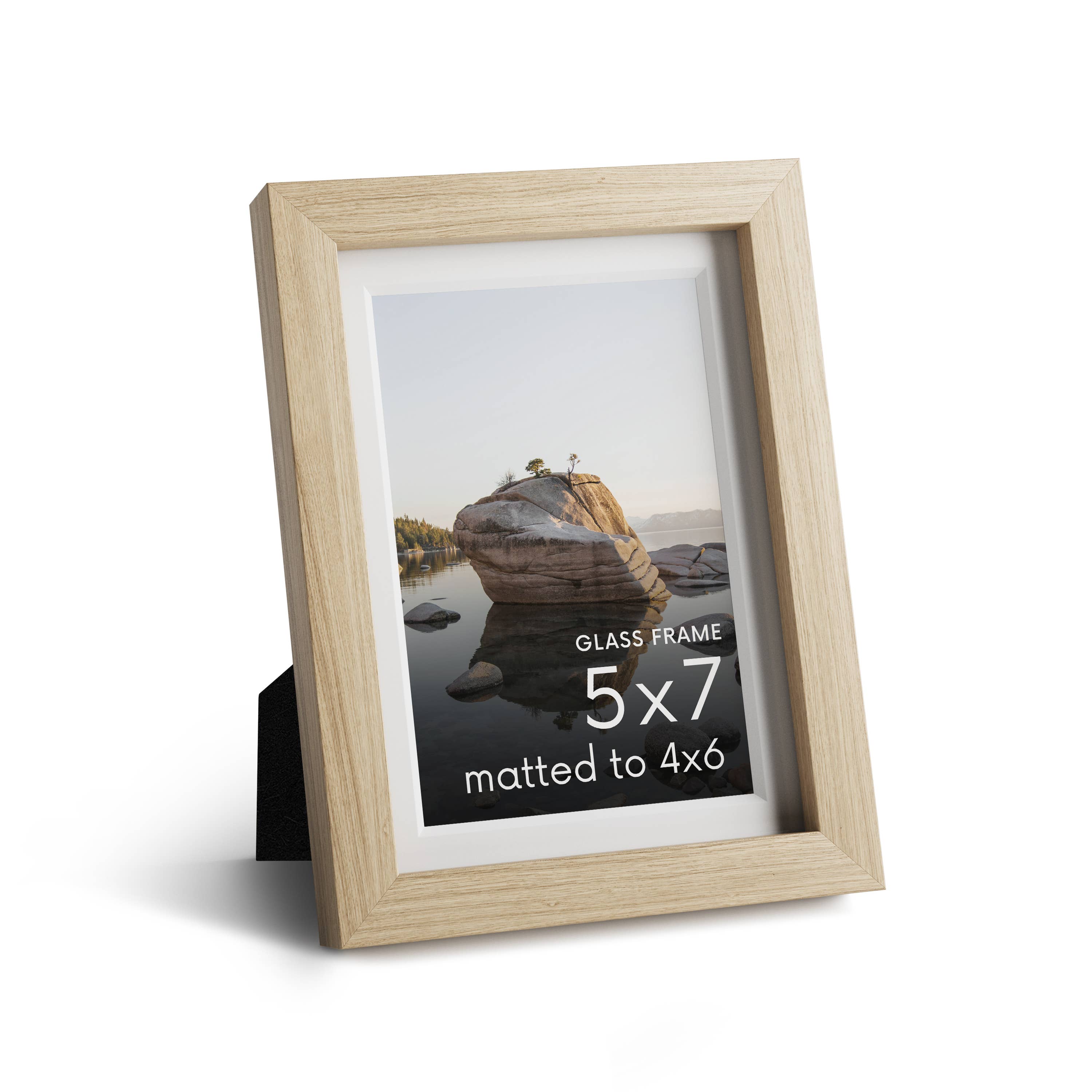 Haus and Hues - Wholesale Picture Frame - Natural Oak Frame with Glass1
