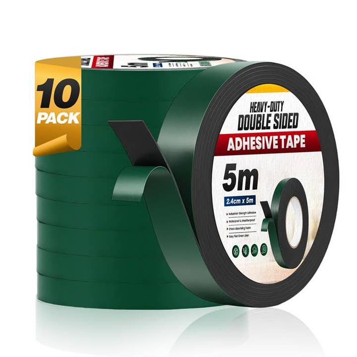 Ledsone – wholesale Tape – LEDSone Black 2.4cm x 5m Heavy Duty Waterproof Double Sided Tape ~625713