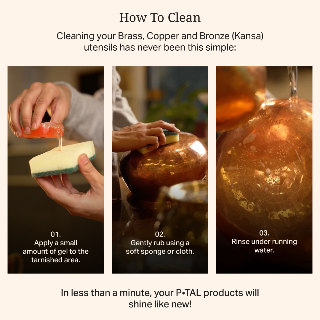 P-TAL – wholesale Cast iron skillet – Brass Roti Tawa with Insulated handles- Tawa/Griddle Pan4