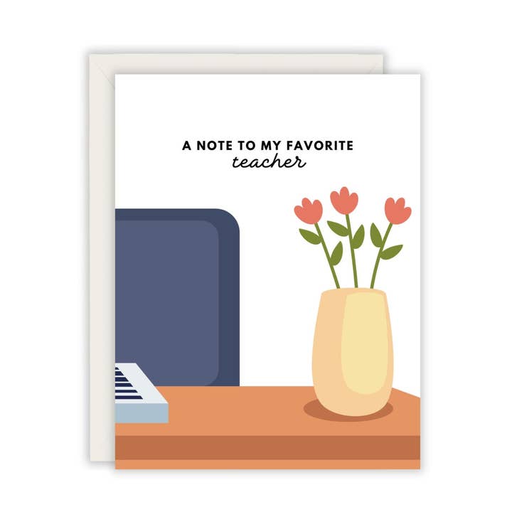 Carte de remerciement pour enseignant - Fin d'année scolaire pour la vente par Paper Giggles