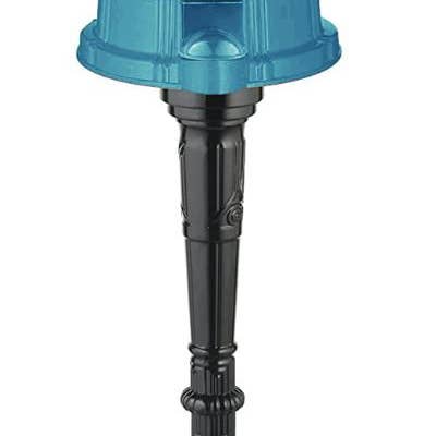 The Buyers Emporium - Wholesale Chewing Gum - TEAL BLUE 15" Classic Vintage Style Gumball Machine